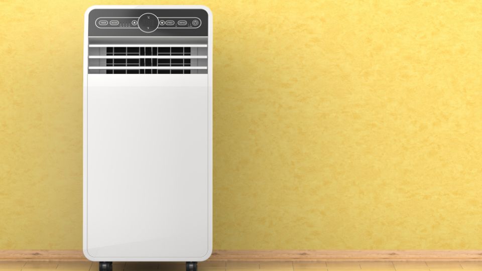 Aer conditionat portabil în camera