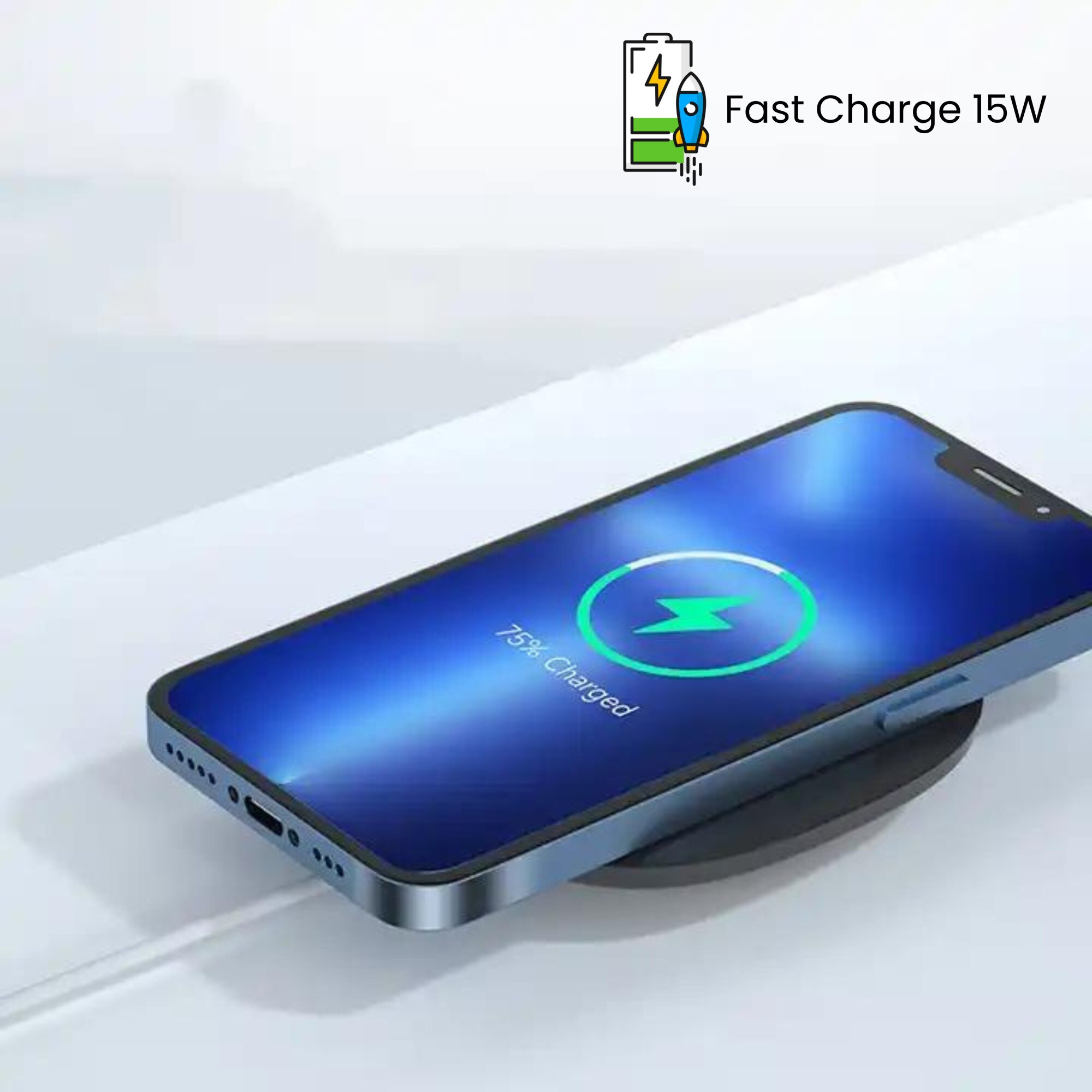 Incarcator wireless pe birou