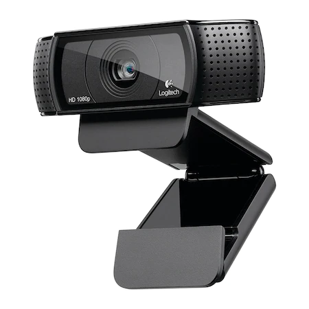 Webcam pe un birou de call-uri și streaming