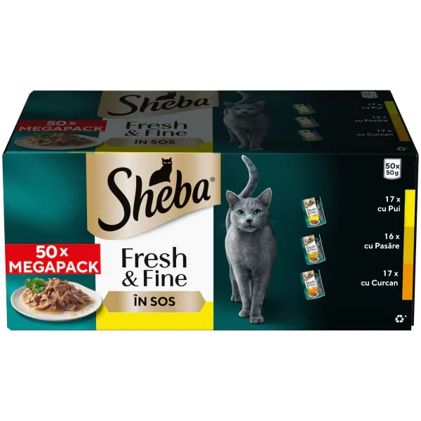 Sheba Délices du Jour 50×50g
