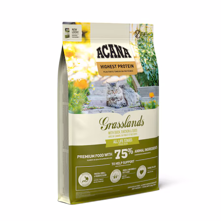 Hrana uscata pentru pisici Acana Grasslands NEW, 4.5 kg