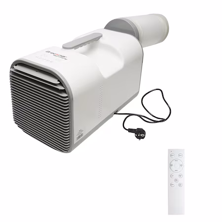 Aparat de aer conditionat portabil 4100 BTU, 420W, 220V cu functie dezumidificare, ventilatie, telecomanda, mod…