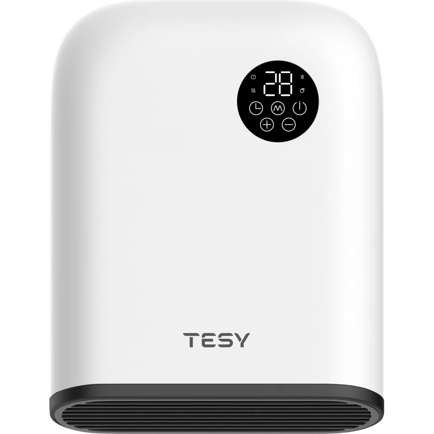 Aeroterma de baie Tesy HL 249 VB W, 2000 W, termostat electronic, functii Confort / Eco / Anti-inghet, touch…