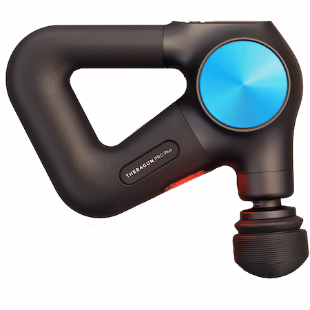 Dispozitiv de masaj Therabody Theragun PRO PLUS TG0003970-3A10, 5 atasamente, senzor biometric, terapie cu LED,…