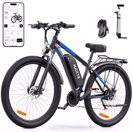 Bicicleta electrica DUOTTS C29, E-Mountain Bike de 29'' cu baterie detasabila de 48V 15Ah si motor puternic de…