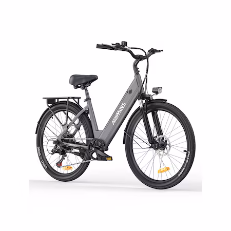 Bicicleta Electrica Pentru Adulti HillMiles MileCity, Motor de 250W, Bicicleta Electrica cu Baterie Litiu 36V 13…