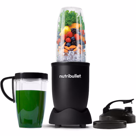 Blender Nutribullet Pro NB907MAB, 900 W, 1 viteza, 5 accesorii, negru