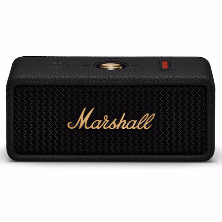 Boxa portabila Marshall Emberton III, Bluetooth, 38W, Autonomie 32 ore, IP67, Negru/Alama