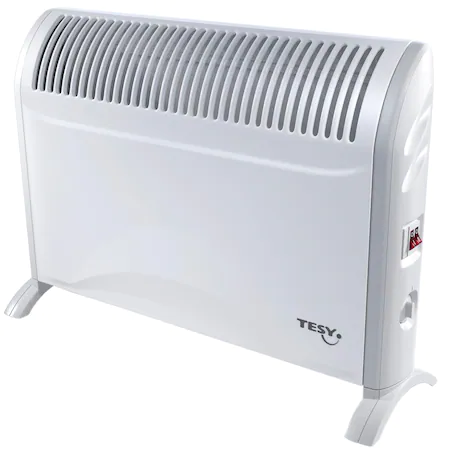 Convector electric de podea Tesy CN214ZF, 2000 W, 3 trepte de putere, Termostat de siguranta, Termostat reglabil