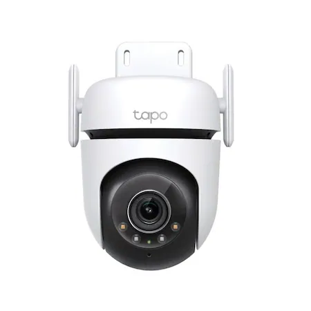 Camera supraveghere wireless IP WiFi PT TP-LINK TAPO Full Color C520WS, 4 MP, IR/lumina alba 30 m, microfon si…