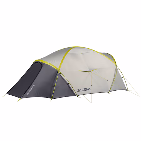 Cort, Salewa, Pentru 2 persoane, Poliester, Gri/verde, 3250 g