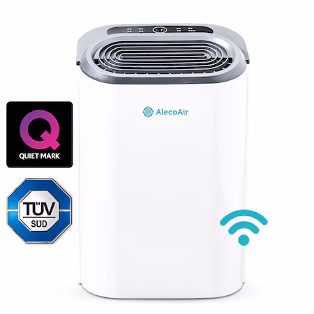 Dezumidificator si purificator cu consum redus de energie AlecoAir D16 PURIFY, 16 l /24h, HEPA, Uscare Rufe,…