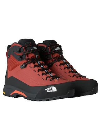 Bocanci barbati The North Face Verto Alpine Mid, impermeabili, iron clay/rosu lava