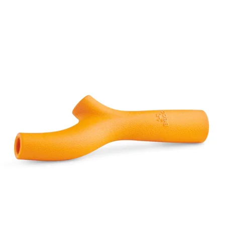 Jucărie pentru câini, Beco, Super Stick din cauciuc natural, portocalie, 20x5cm