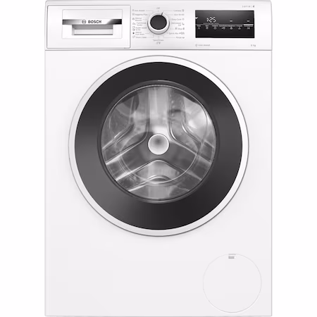 Masina de spalat rufe Bosch WAN2826SBY, 8 Kg, 1400 RPM, Iron Assist, Hygiene Plus, EcoSilence Drive, Control…