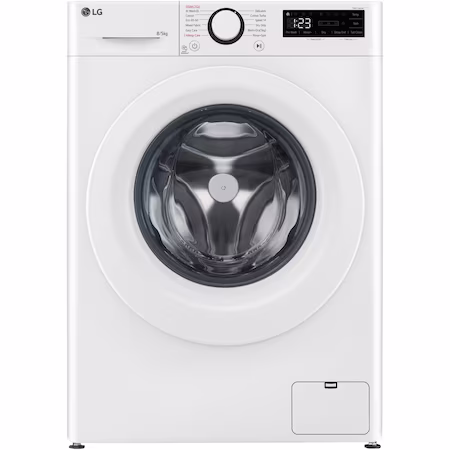 Masina de spalat rufe cu uscator LG F2DR508SWW, 8 kg Spalare, 5 kg Uscare, 1200 rpm, Motor Direct Drive, Clasa B,…