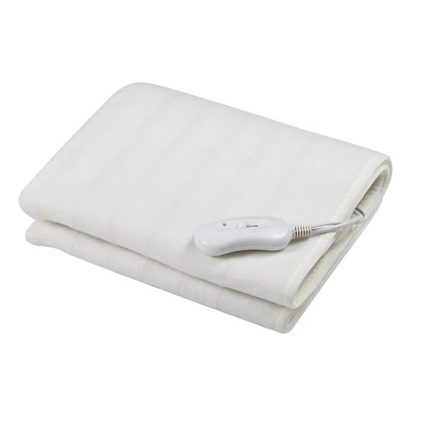 Patura electrica, 150x80 cm, SATIN, 60 W, Alba