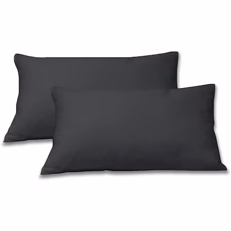 Set 2 Fete de perna Emma Essentials, 65 x 65 cm, 100% microfibra, cu fermoar, confortabile si respirabile, Gri…