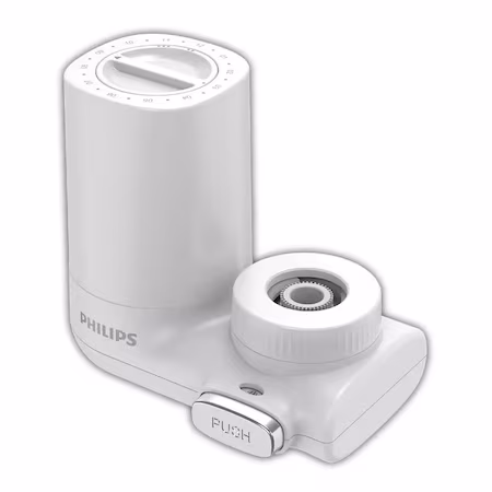 Filtru pentru robinet, Philips, X-Guard, Pentru purificarea apei, Alb
