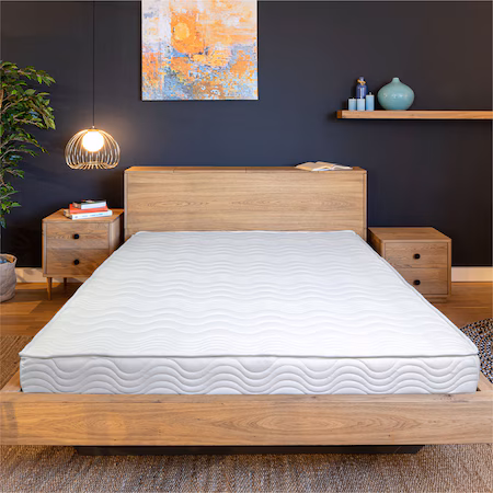 Saltea ortopedica Best Sleep Base DoubleSide, 160x200 cm, spuma poliuretanica, hipoalergenica, revesibila, ferma
