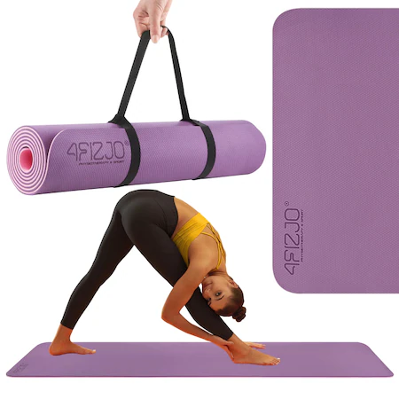 Saltea pentru antrenament, Pentru yoga, Spuma TPE, Fitness, Gimnastica si Aerobic, Pilates, exercitii la sol, Yoga…