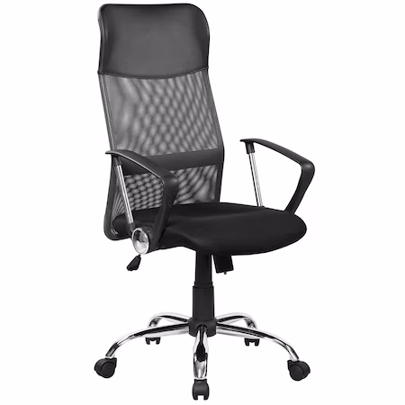 Scaun birou ergonomic Kring Aaron, mesh, tetiera 2D, suport lombar, adancime sezut reglabila, role PU silentioase,…