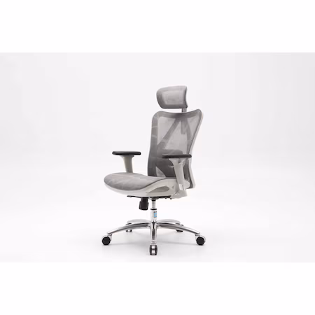 Scaun Ergonomic SIHOO®, Scaun Birou Reglabil Inaltime, Tetiera 2D Ajustabila, Cotiere 3D Reglabile, Suport Lombar…