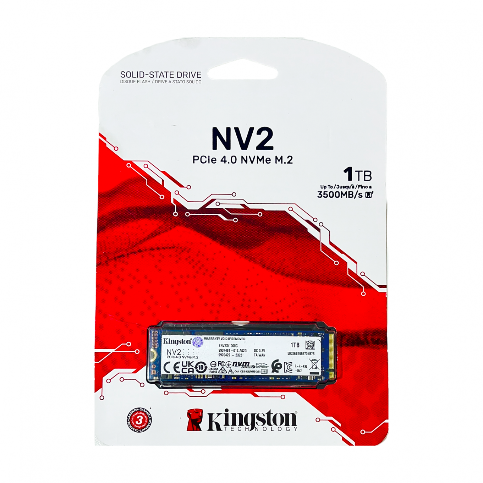 Kingston NV2 1TB NVMe