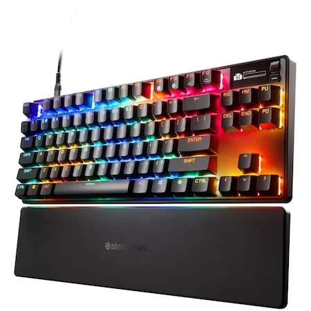 Tastatura Gaming SteelSeries Apex Pro TKL Gen 3, RGB, USA, negru