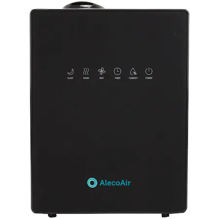 Umidificator AlecoAir U30IONICBLK, Ultrasunete, Ionizare, Higrostat, Temporizator, Telecomanda, Display Digital,…