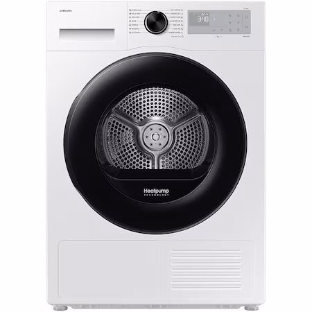 Uscator de rufe Samsung DV90DG52A0AHLE, Pompa de caldura 9 kg, Clasa C, Smart Things, Quick Dry, Optimal Dry.…
