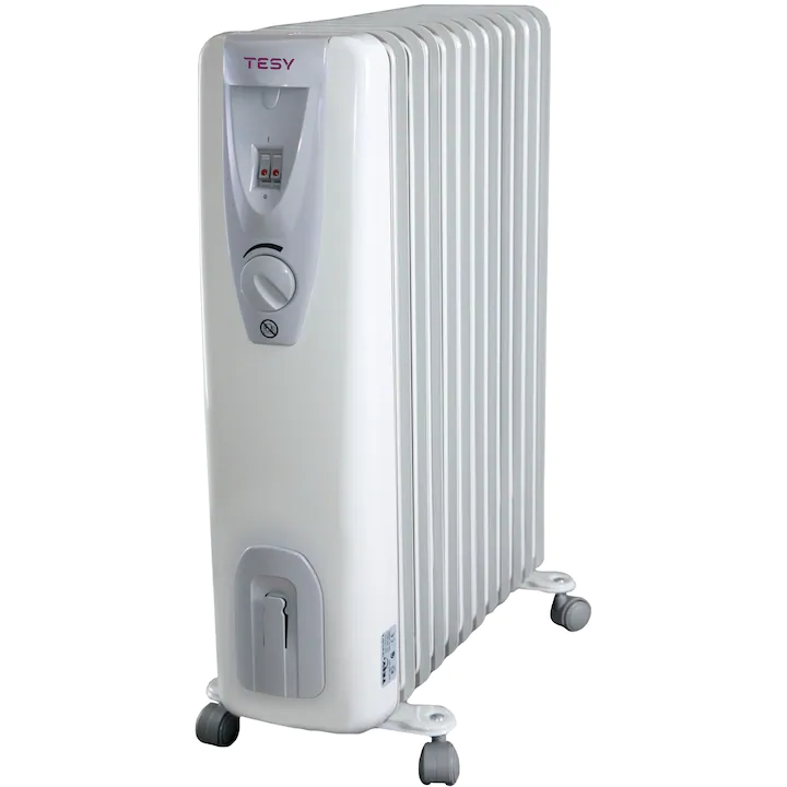 Calorifer electric TESY CB 2512 E01 R, 2500 W, 12 elementi, 3 trepte de putere